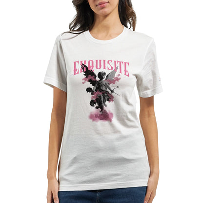 Unisex Crewneck T-shirt aus weichem 100% Airlume Baumwollstoff mit Exquisite Print, ideal für DTG-Druck, in weiß und tailliertem Schnitt