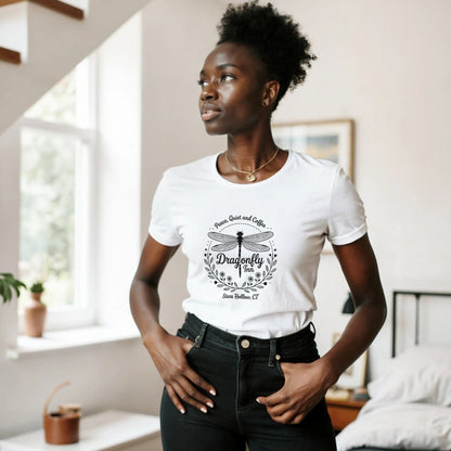 Damen Gilmore Girls T-Shirt Dragonfly Inn Design aus 100% Baumwolle, bequem und stylisch getragen