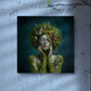 Green Dream V Print Art Kunstprint - Shenmi