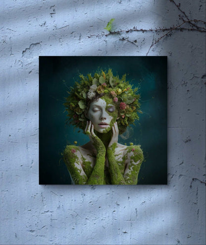 Green Dream V Print Art Kunstprint - Shenmi