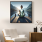 Yoga Meditation Wandbild