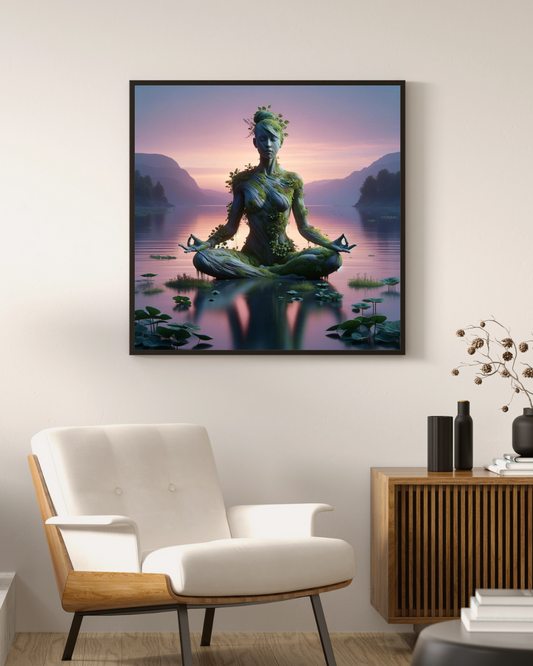 Nature Meditation Art Print