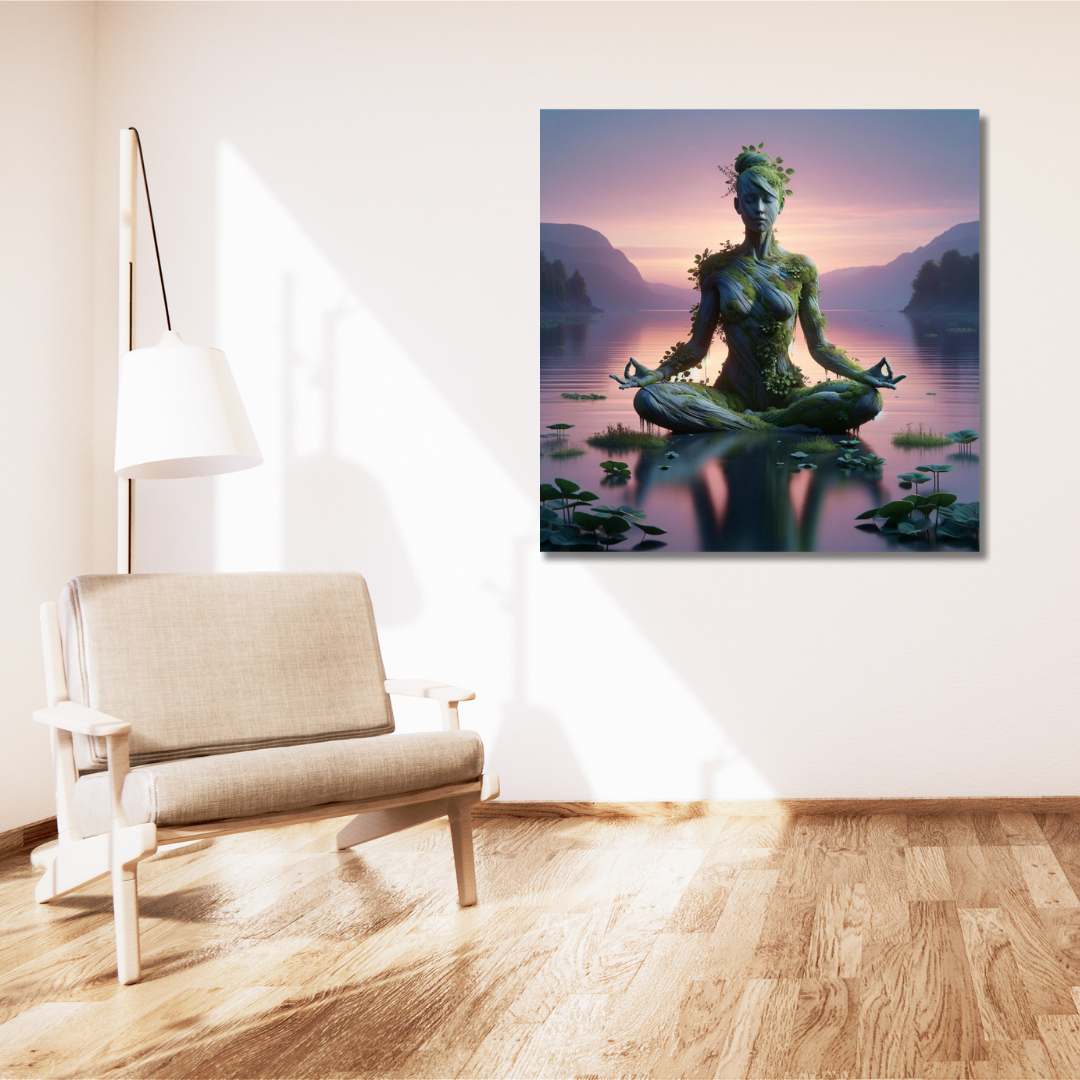 Nature Meditation Art Print