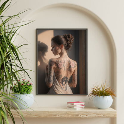 Broken Skin Kunstprint Wandbild