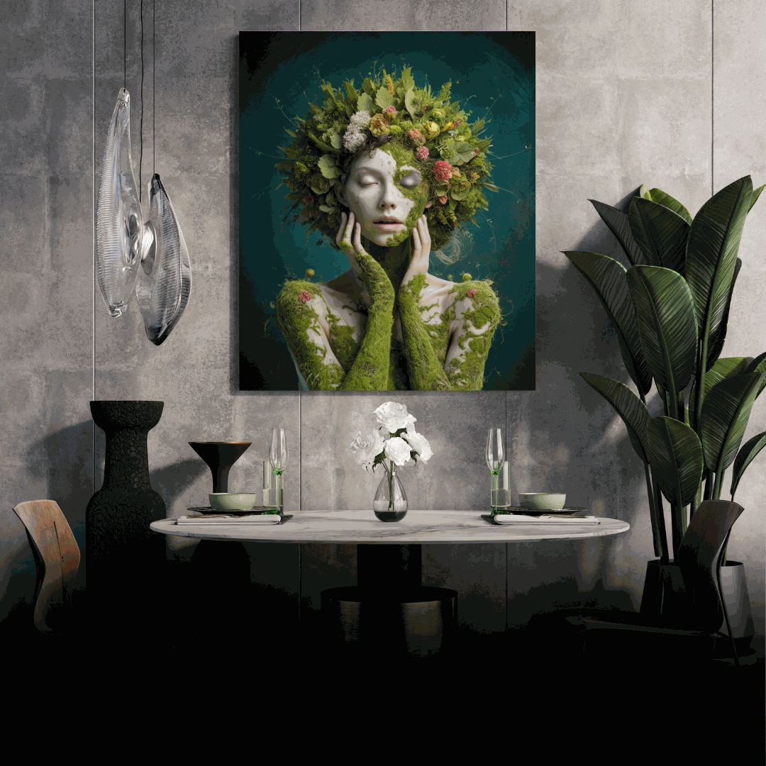 Green Dream V Print Art Art Print