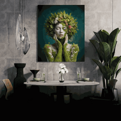 Green Dream V Print Art Kunstprint