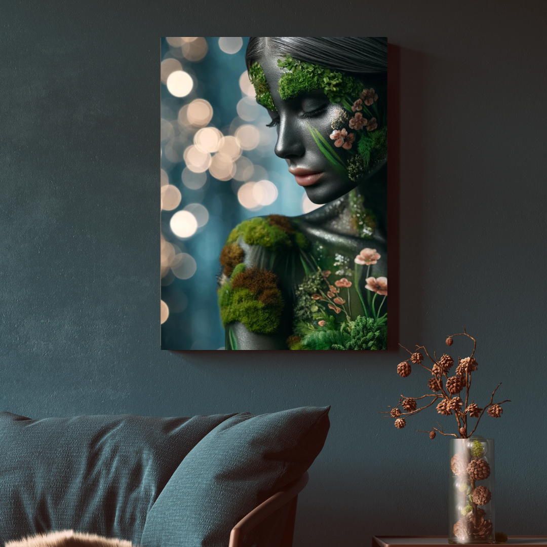 Green Sleep Kunstprint Wandbild