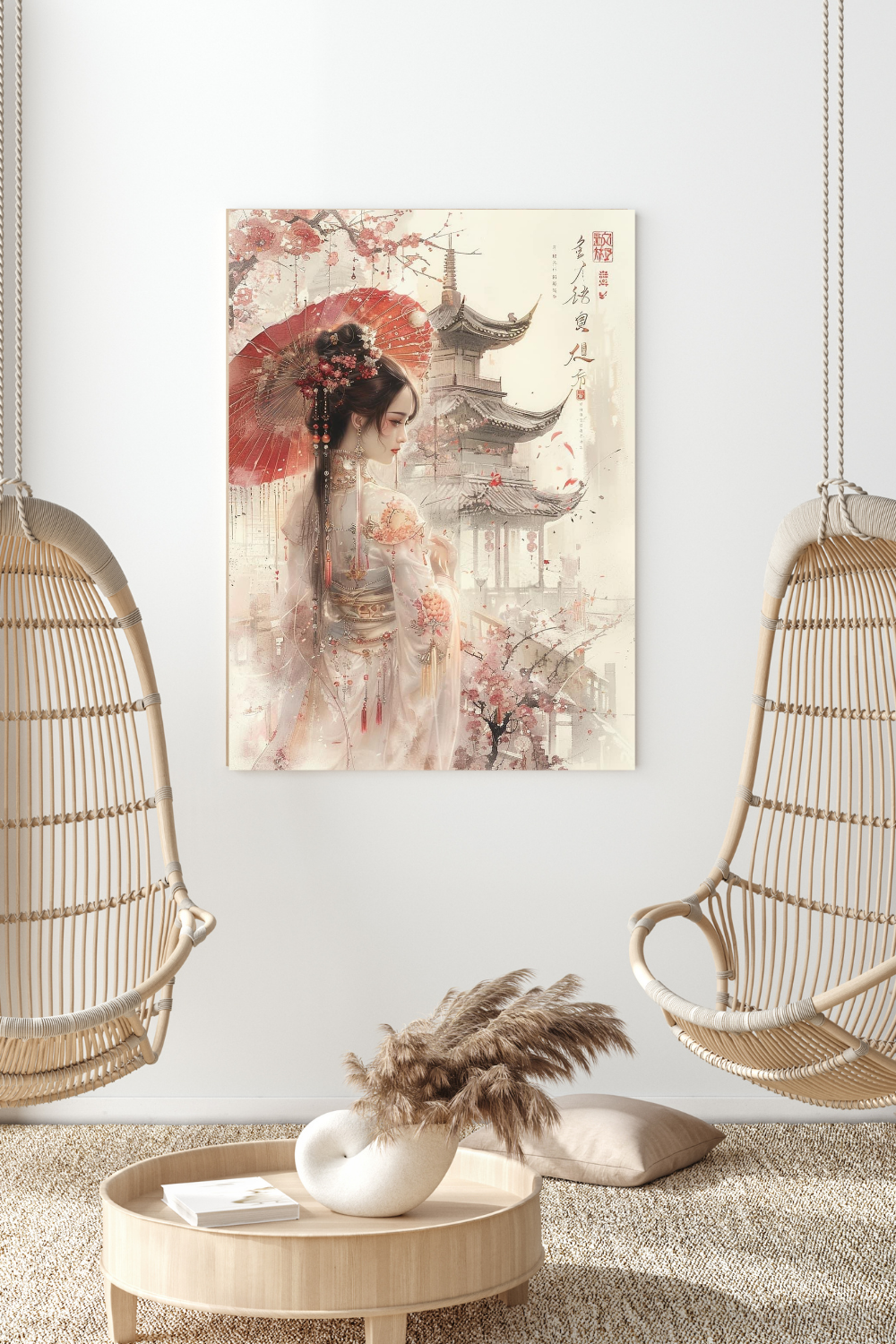 Asian Dreaming VIII Art Print Wall Mural