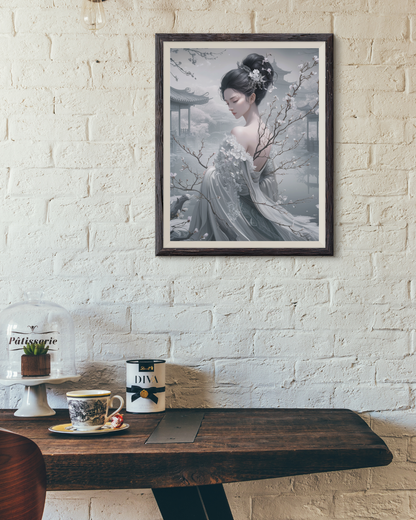 Asian Dreaming Art Print Wandbild