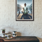 Yoga Meditation Wandbild