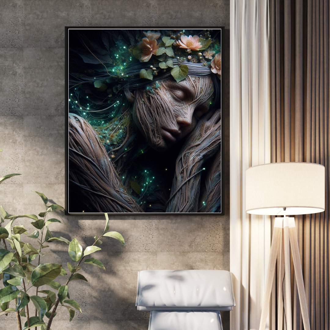 Forrest Princess II Wandbild