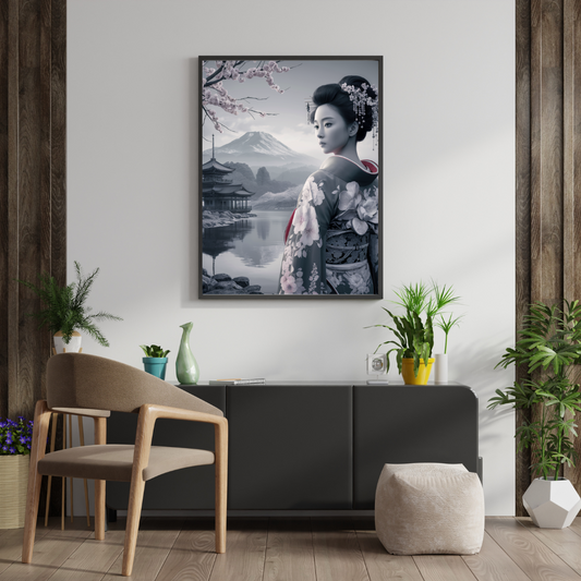 Asian Dreaming II Art Print Wandbild