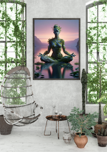 Nature Meditation Art Print