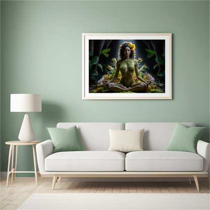 Breathe Art Print Kunstprint Wandbild