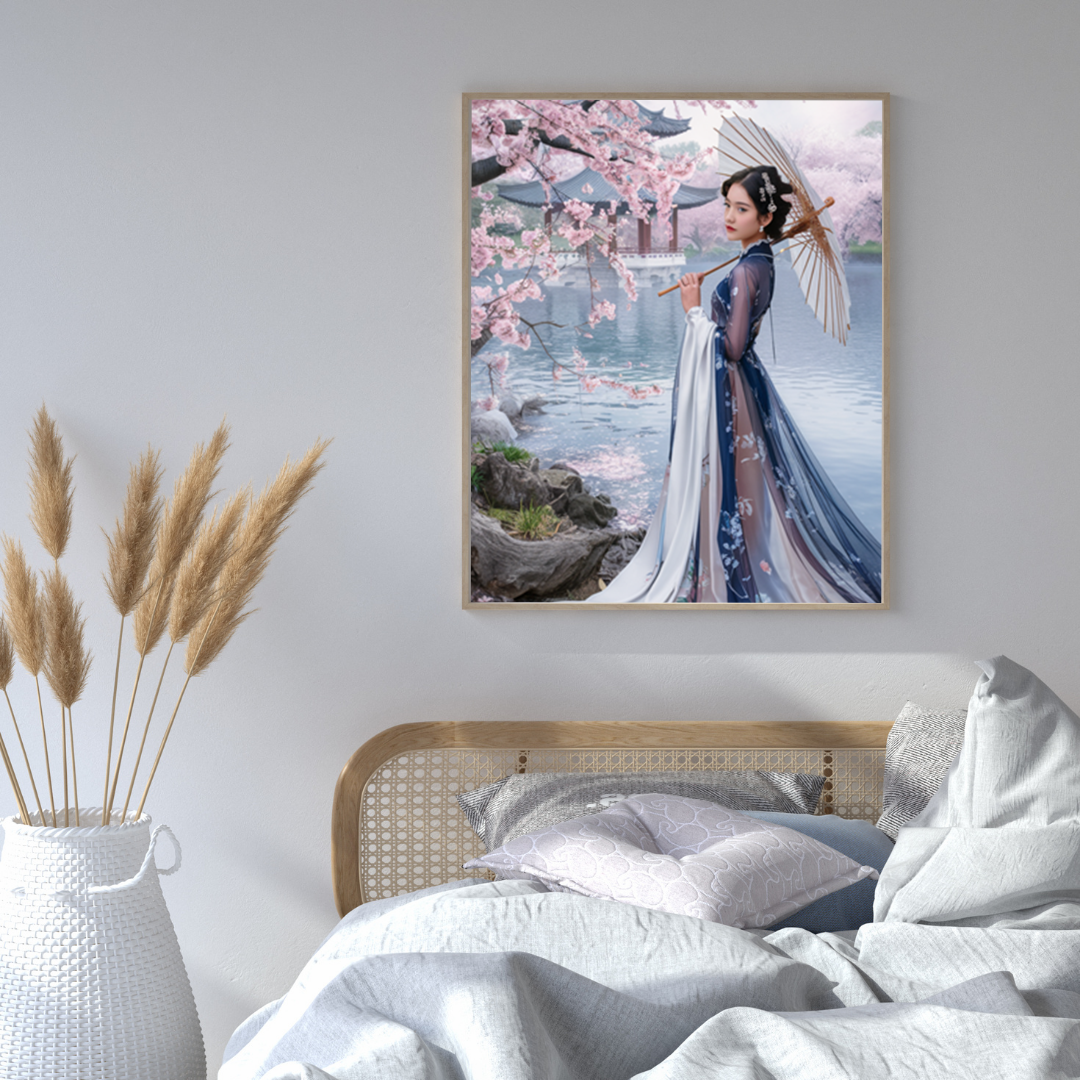 Asian Dreaming IX Art Print Wall Mural