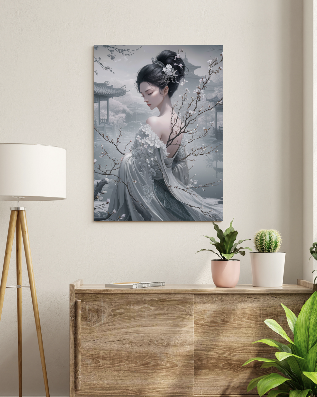 Asian Dreaming Art Print Wandbild