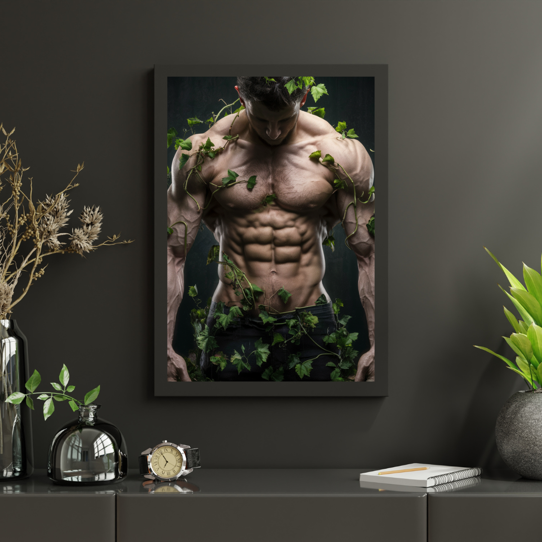 Men Nature II Kunstprint, Wandbild, Natur und Mensch