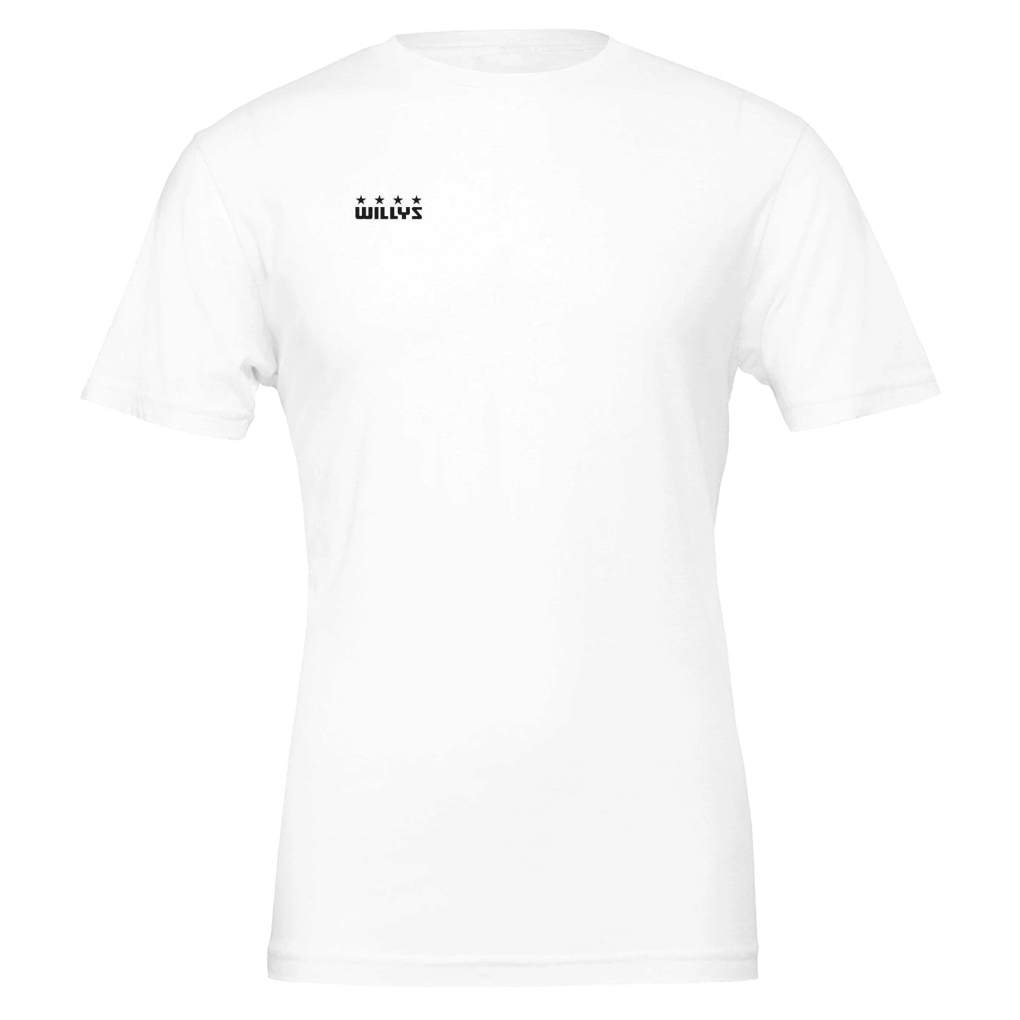 willys jeep t-shirt mit vintage-grafik für offroad-enthusiasten, weißes baumwollshirt, atmungsaktiv und bequem