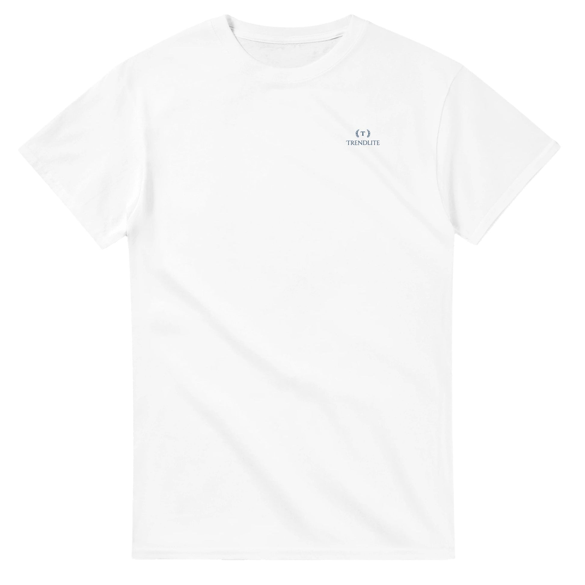 Lira Streetart Unisex T-Shirt aus schwerer 100% Baumwolle mit klassischer Passform und doppelt genähten Säumen, weiß.