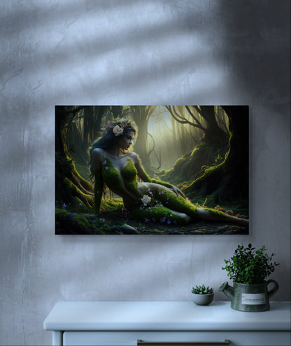 Beauty under the Tree Kunstprint - Shenmi