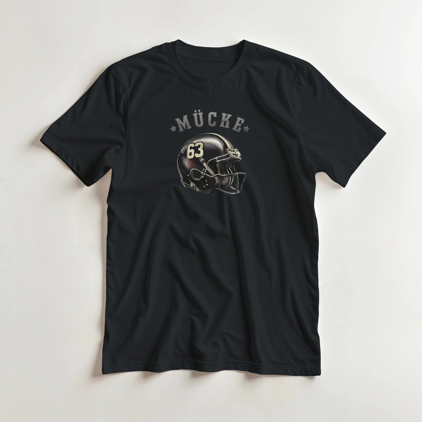 bud spencer t-shirt mücke in schwarz aus hochwertiger baumwolle für starke männer mit robustem druck und langlebiger verarbeitung