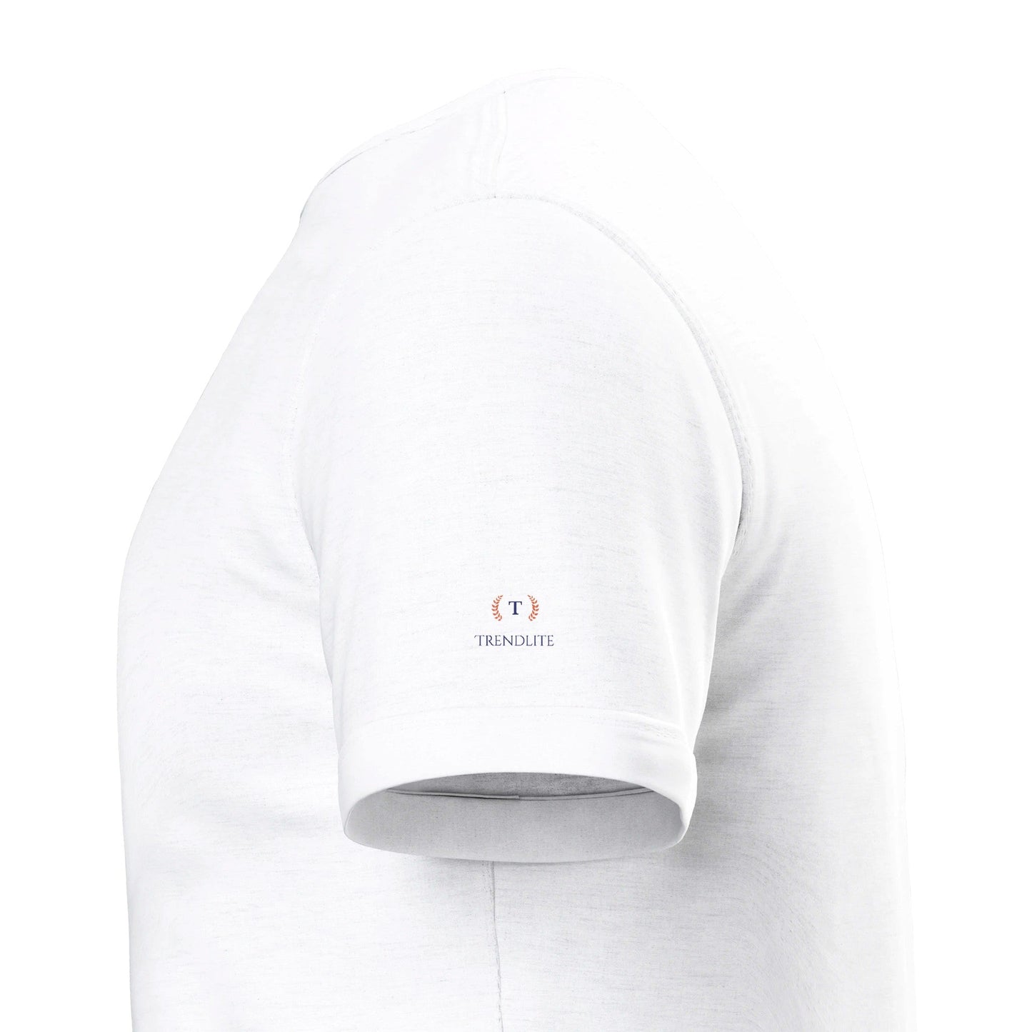 weißes unisex crewneck t-shirt aus weichem 100% airlume baumwollmaterial, ideal für dtg-druck, mit seitlicher naht und vielseitigen größenoptionen.