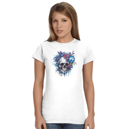 Blumen Streetwear Damen Shirt