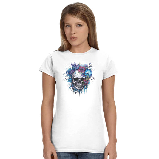 Blumen Streetwear Damen Shirt