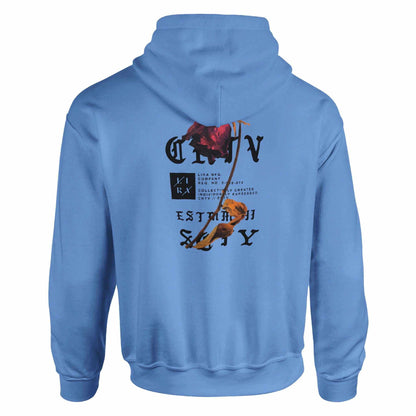 Lira Bequemer Hoodie blau mit urbanem Stil und bequemem Design für den Alltag