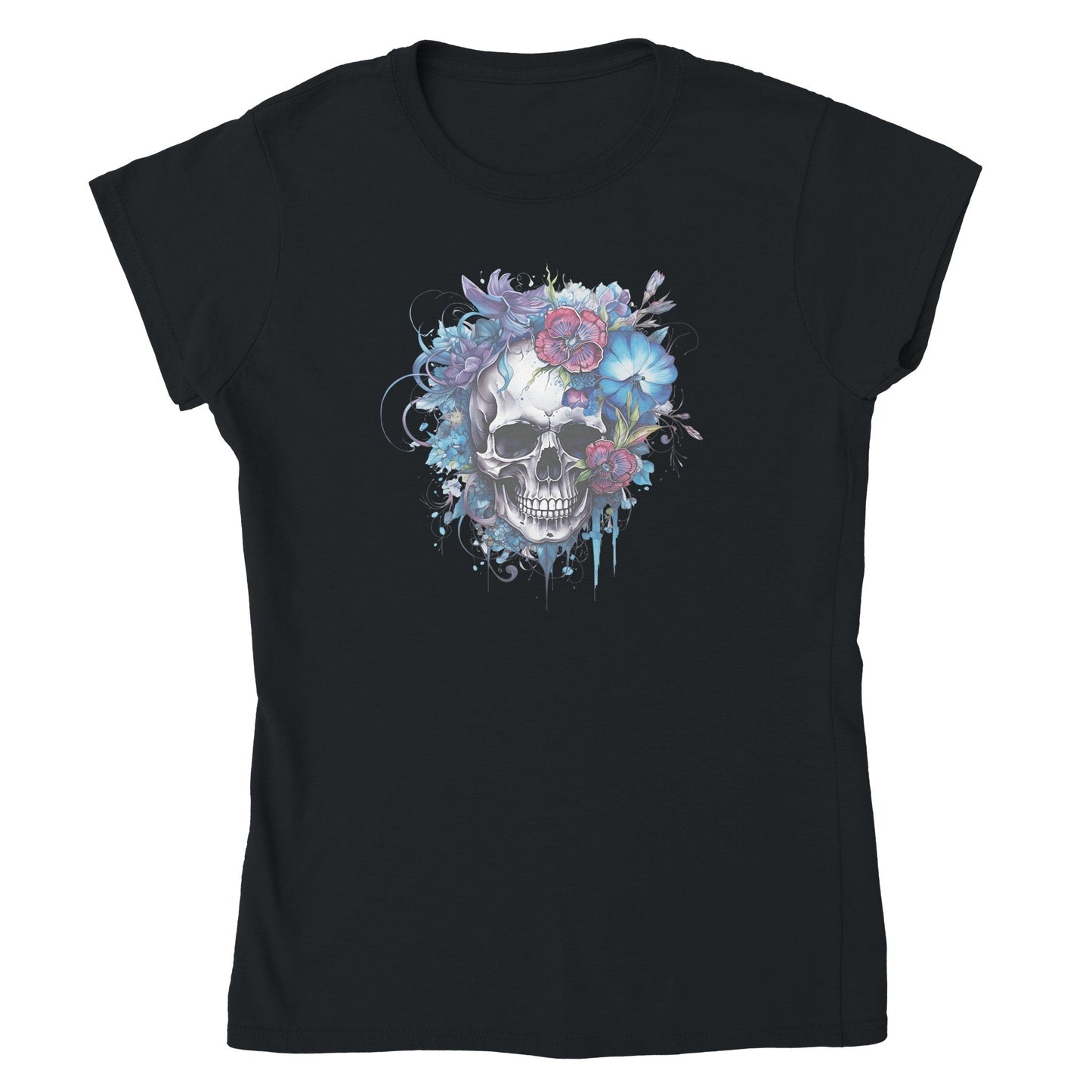 blumen streetwear damen shirt