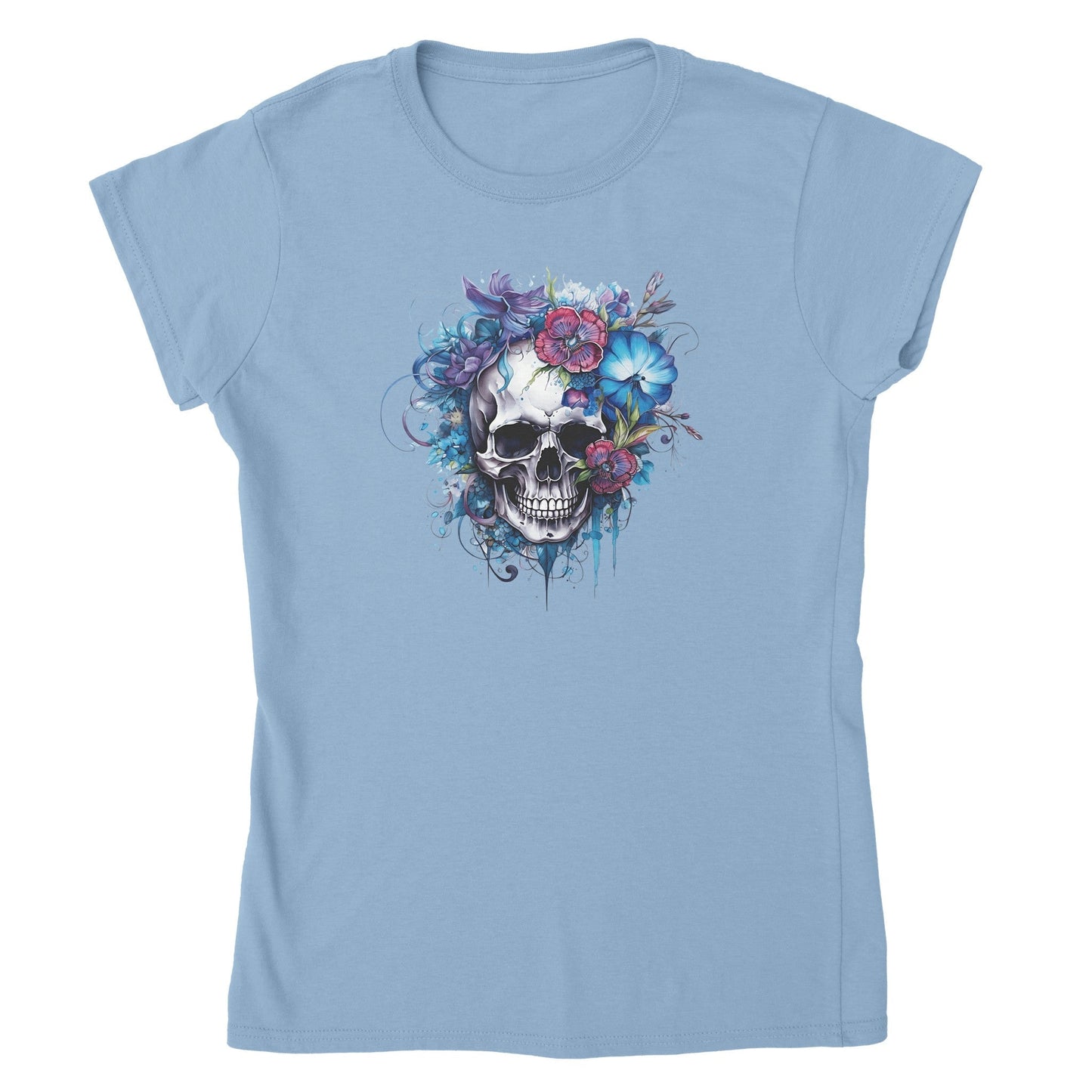 blumen streetwear damen shirt
