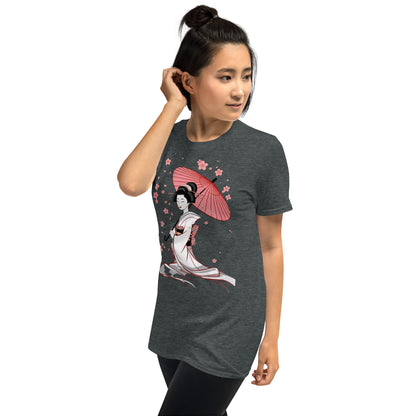 Asian Style Black Unisex-T-Shirt