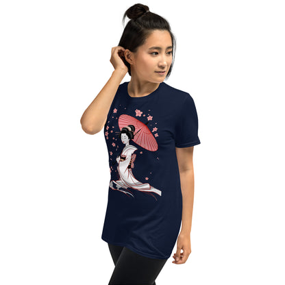 Asian Style Black Unisex-T-Shirt