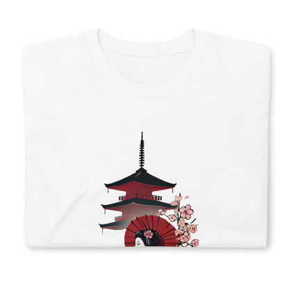 Asian Temple Unisex-T-Shirt