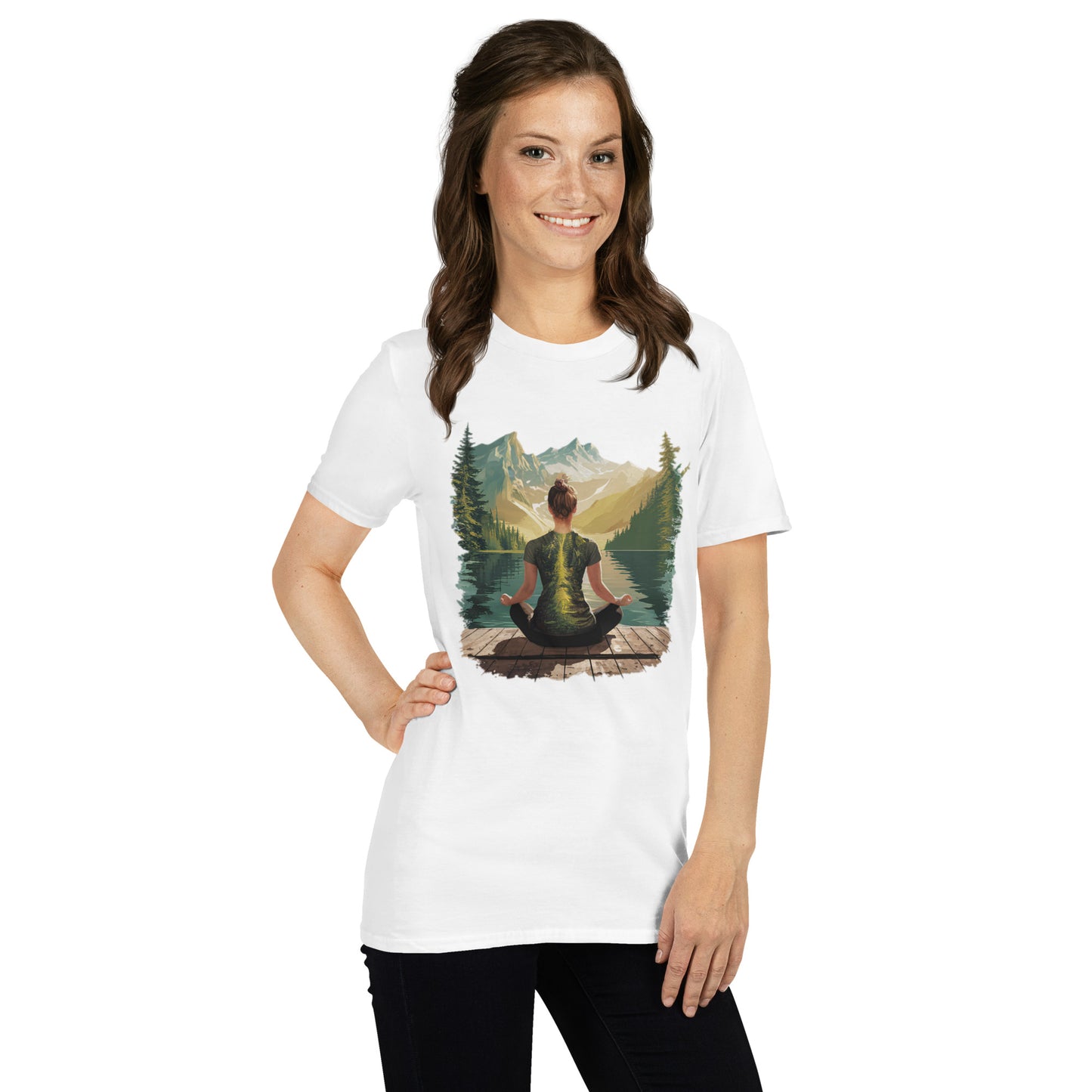 Love Yoga Unisex-T-Shirt